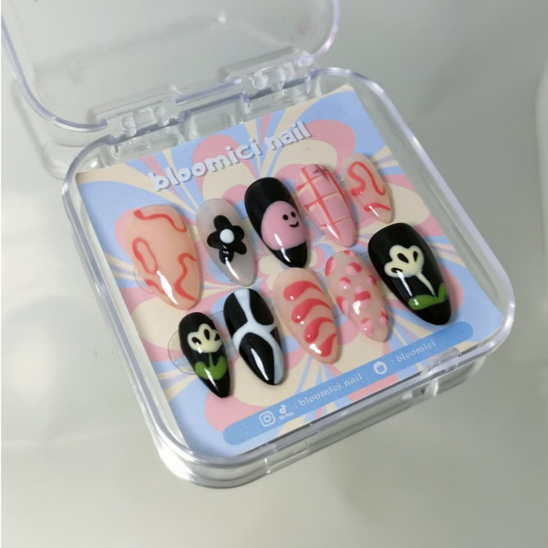 Bloomici.nail - Press On Nails Apinky
