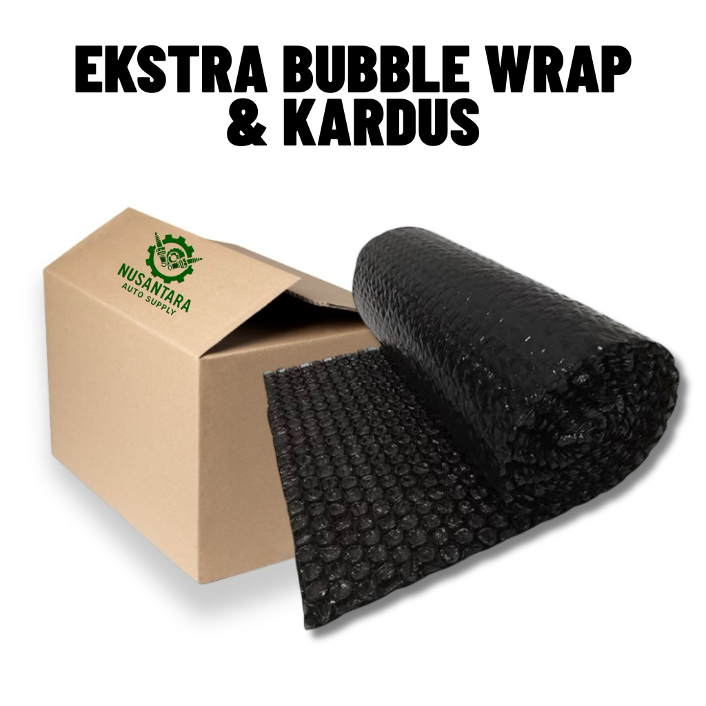 Tambahan Bubble Wrap & Kardus