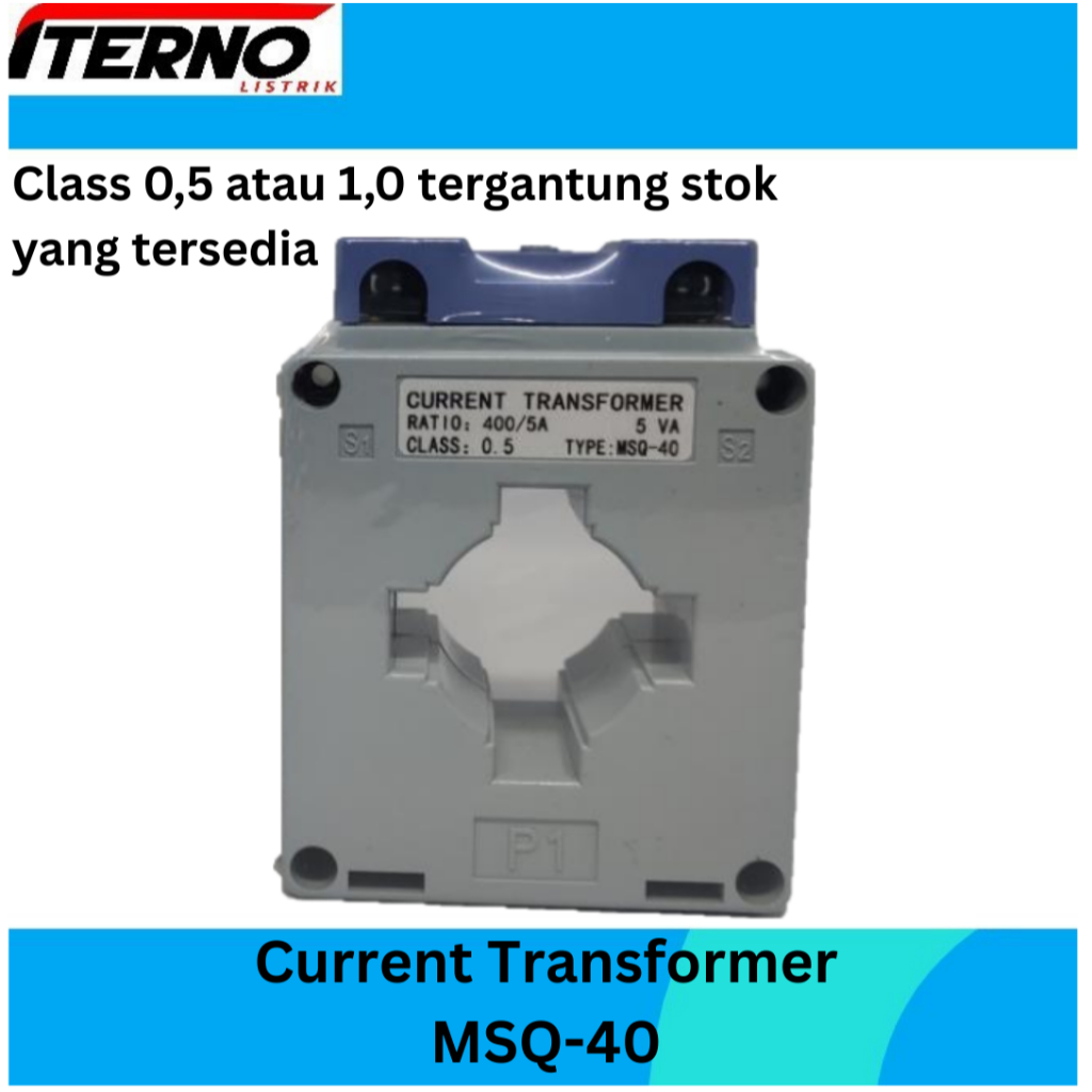 Current Transformer CT MSQ-40 500/5A Iterno