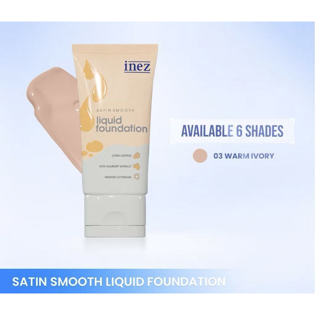 Inez satin smooth liquid foundation 35ml