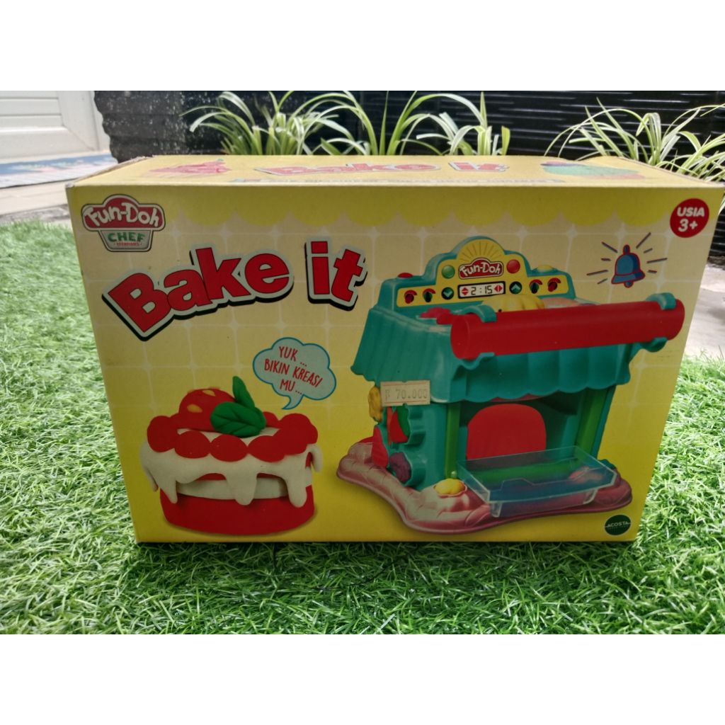 Mainan Lilin/Plastisin Fun-doh Bake it