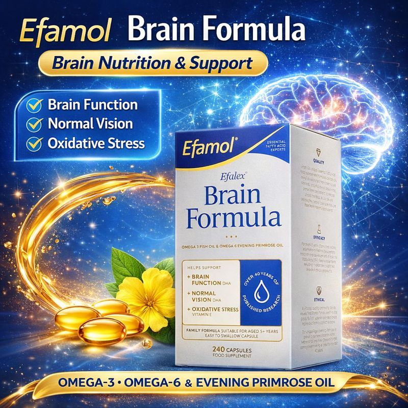 Efamol Efalex Brain Formula Capsules Exp. 2028
