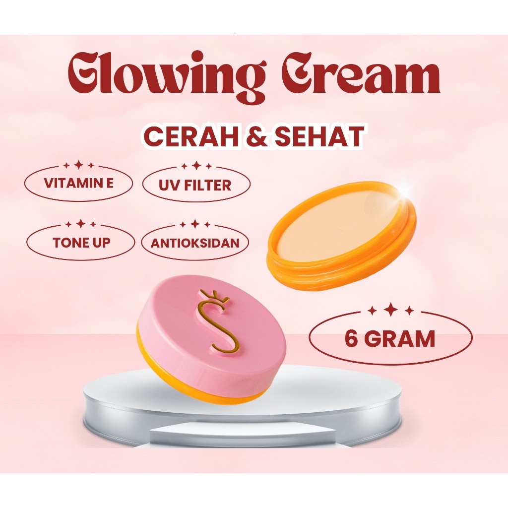 Senandika glowing cream 6gr vit-E