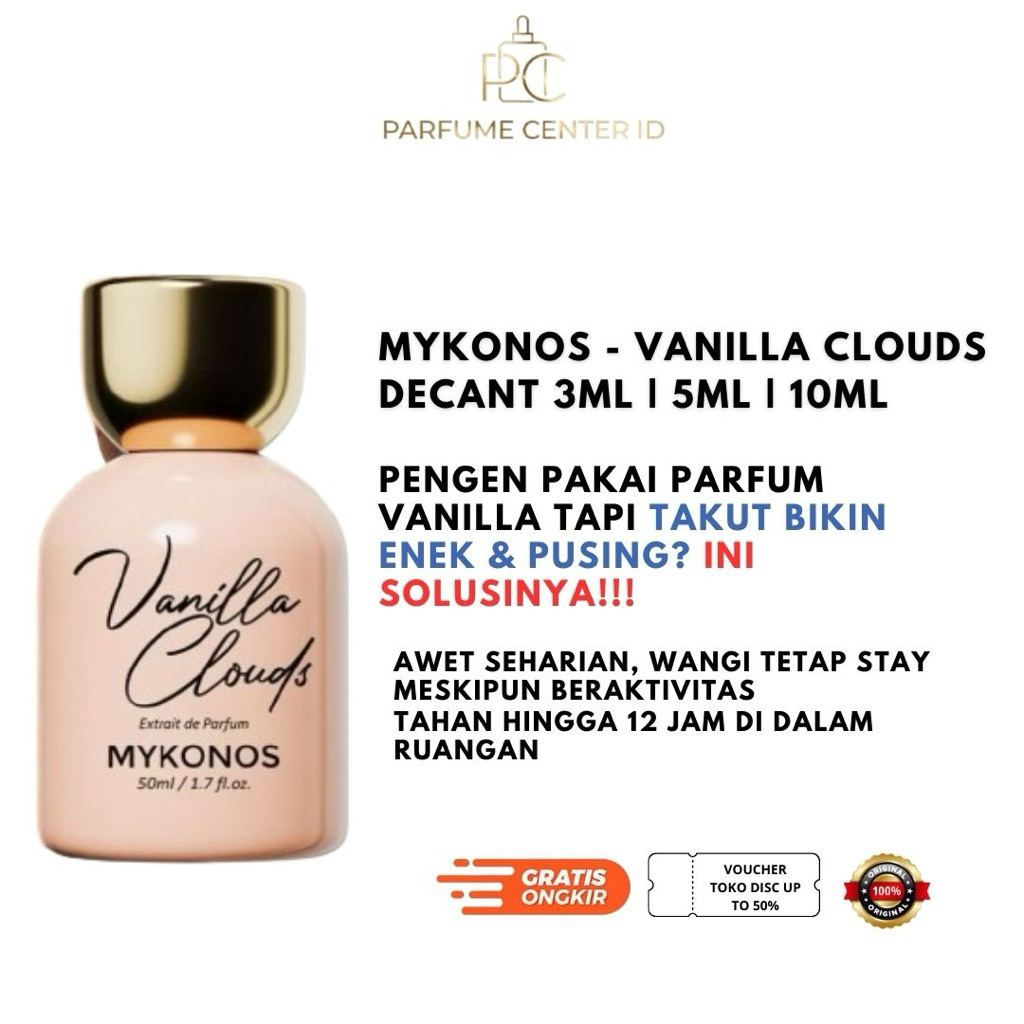 DECANT MYKONOS - VANILLA CLOUDS