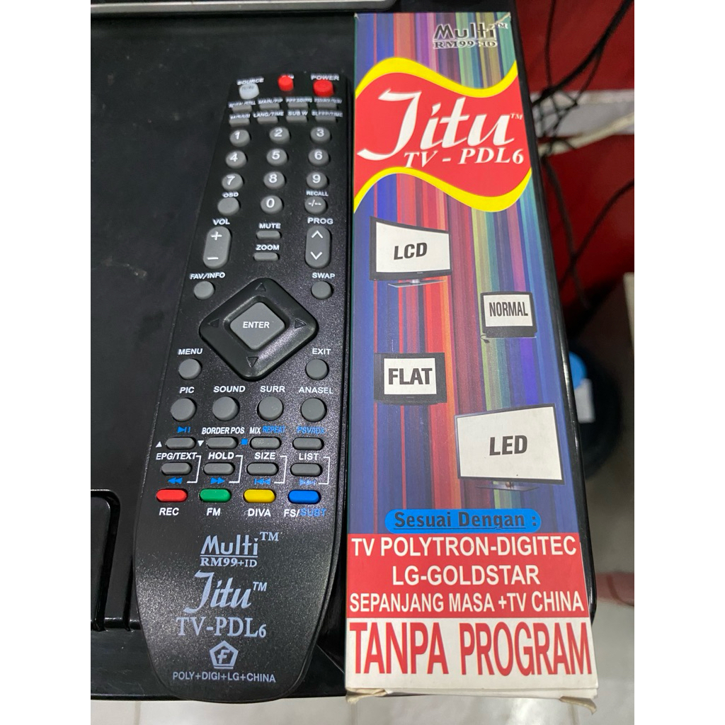 REMOTE TV POLYTRON MULTI  TV PDL 6