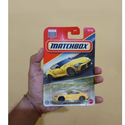 MatchBoX Supra GR Yelow
