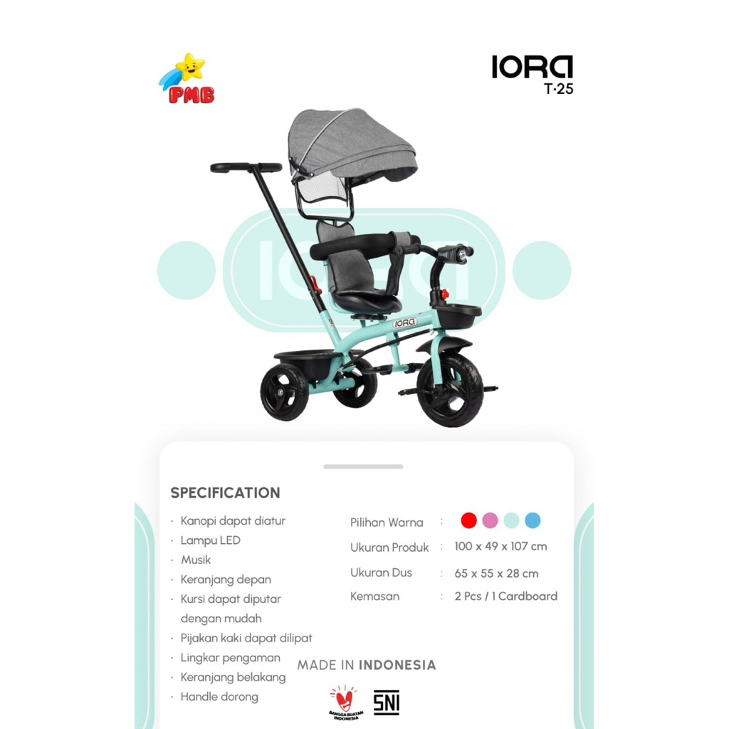 SEPEDA PMB IORA T25