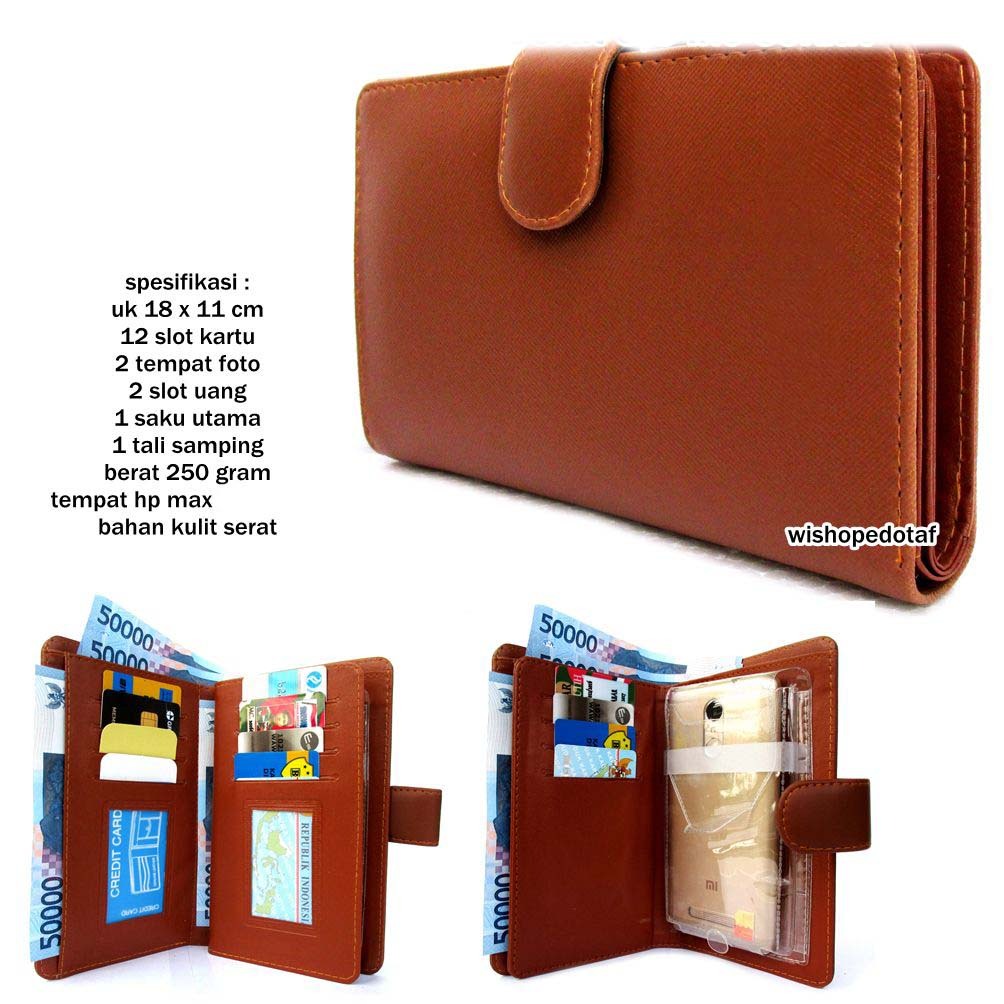 Organaizer Dompet Hp Alexia Premium Kulit