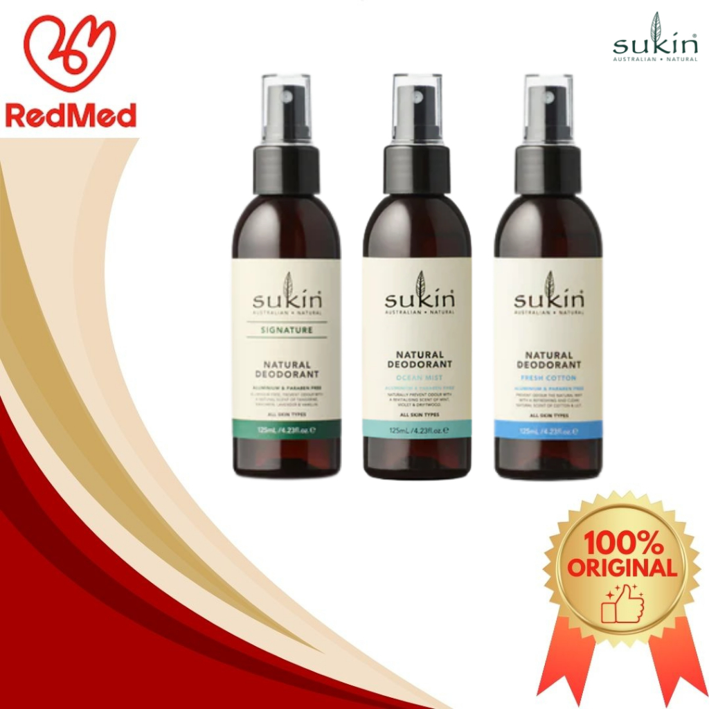 SUKIN NATURAL DEODORANT SPRAY 125ML