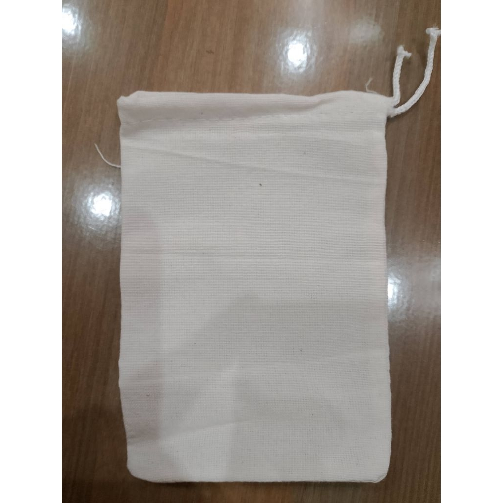 pouch bag blacu 9cmx14cm plain