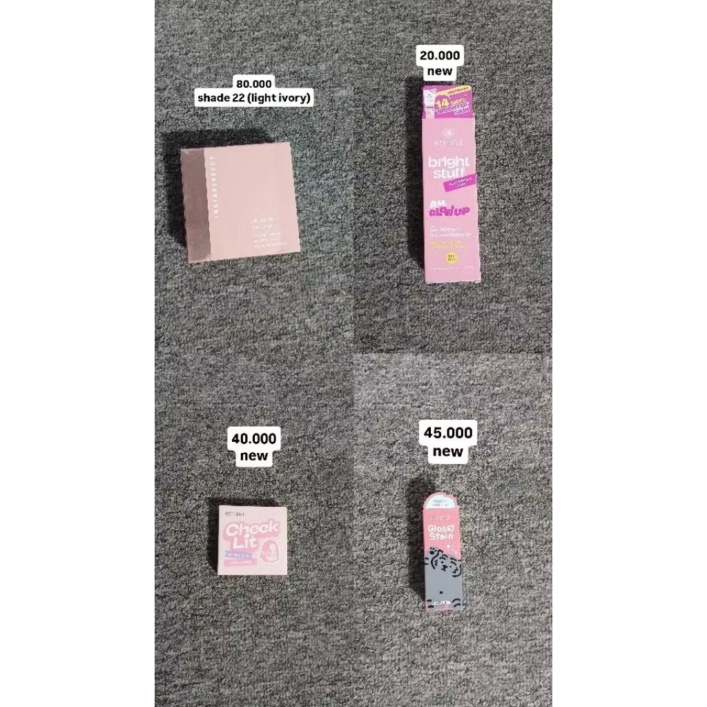 PRELOVED & NEW SKINCARE/LIPSTIK