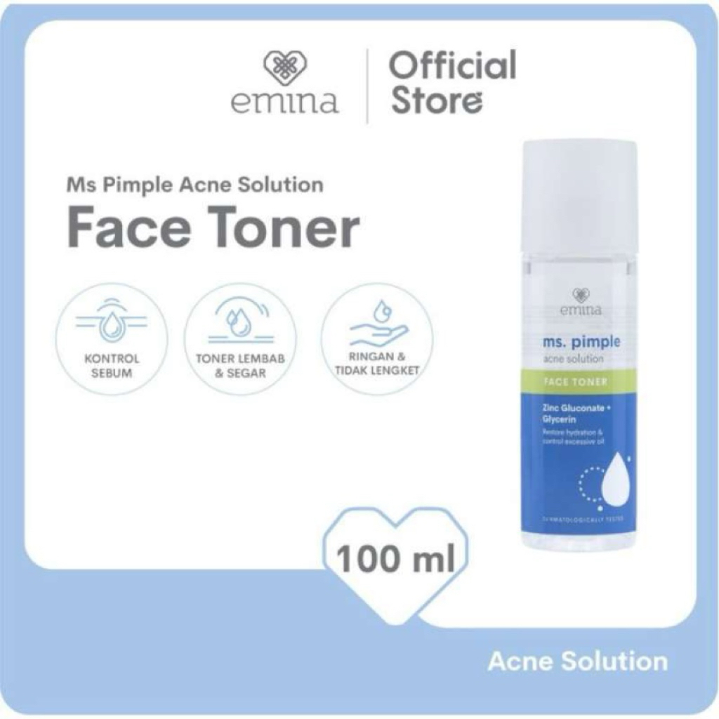 EMINA MS.PIMPLE ACNE SOLUTION FACE TONER