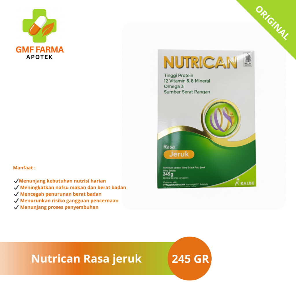 Nutrican 245g Rasa Jeruk