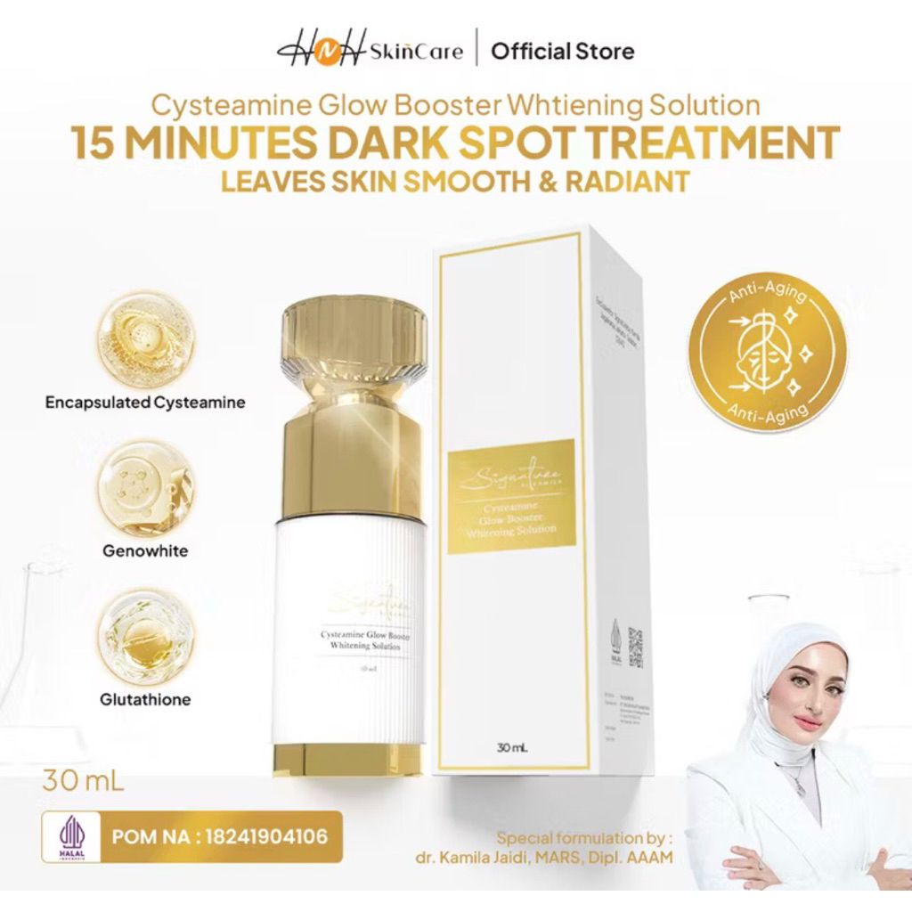 Cysteamine Glow Booster Whitening Solution