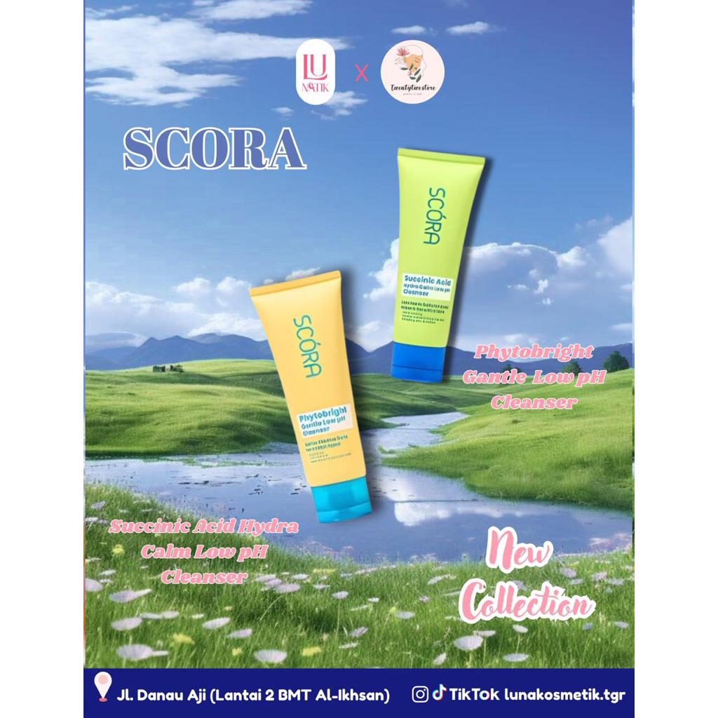 New Scora Face Cleanser