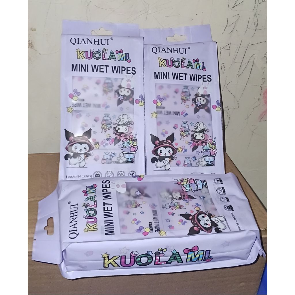 Tissue Basah Mini isi 8bks