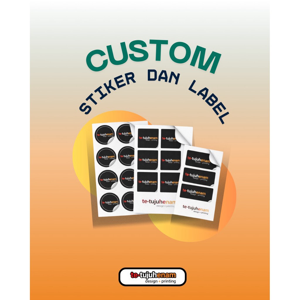 Custom stiker