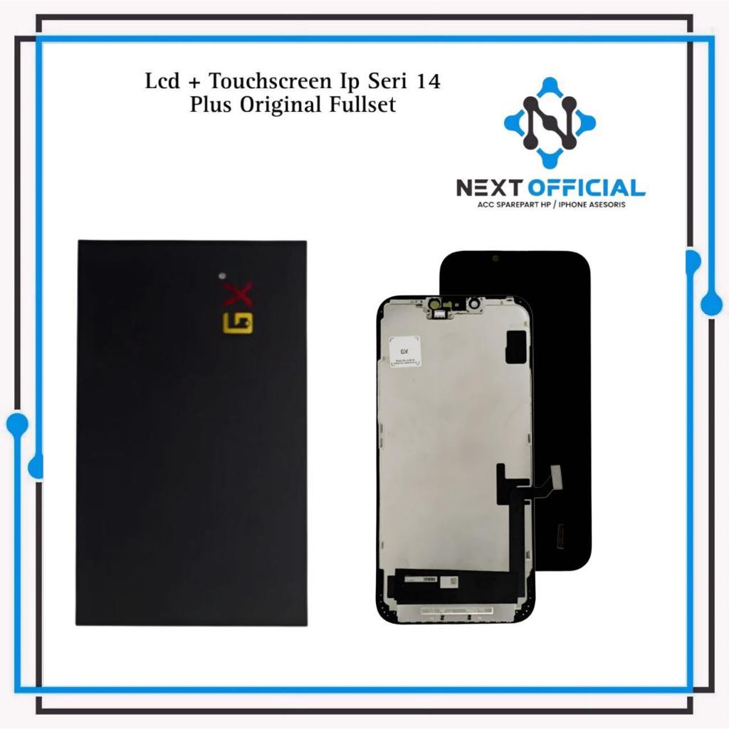 Lcd + Touchscreen Ip Seri 14 Plus Gx Oled Fullset Original