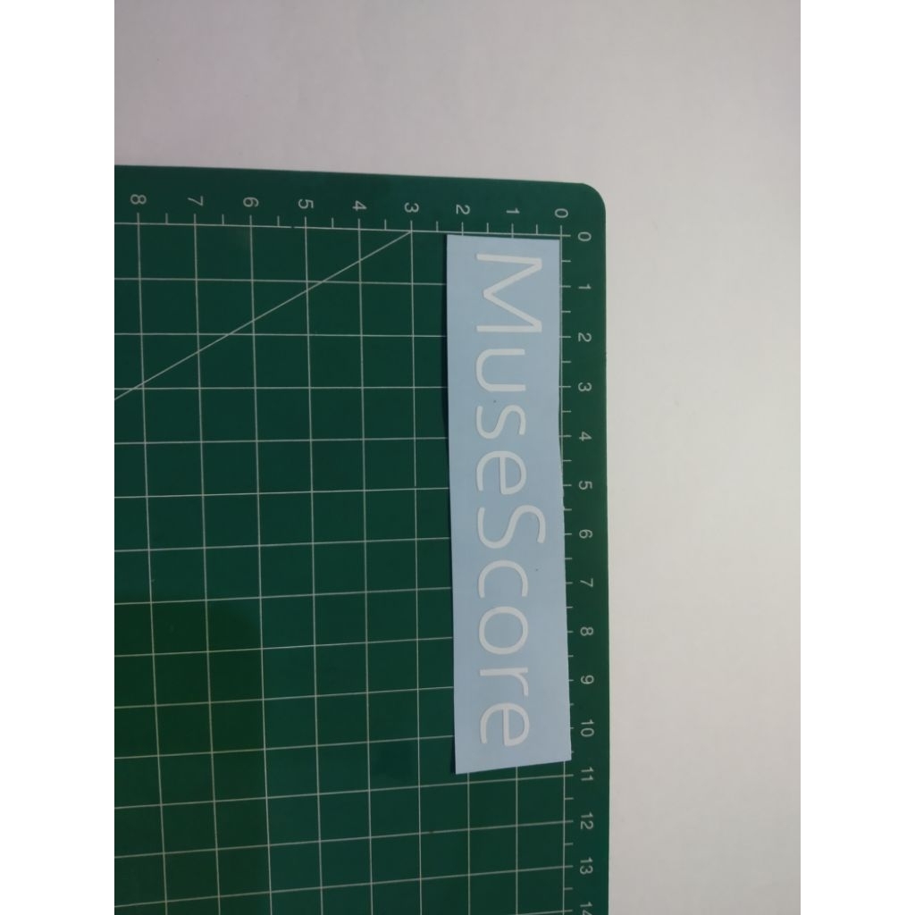 stiker cutting musescore