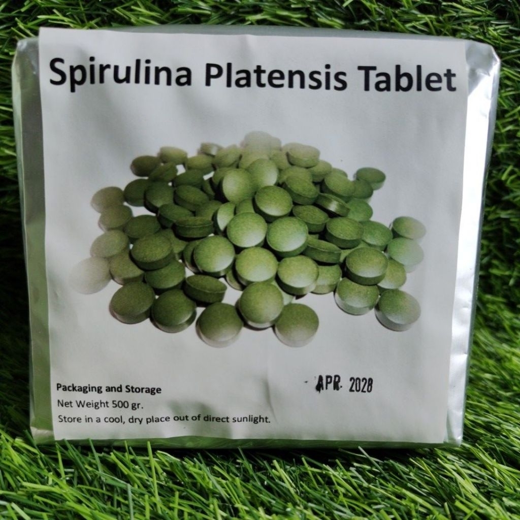 SPIRULINA TABLET 500gr exp. APRIL 2028