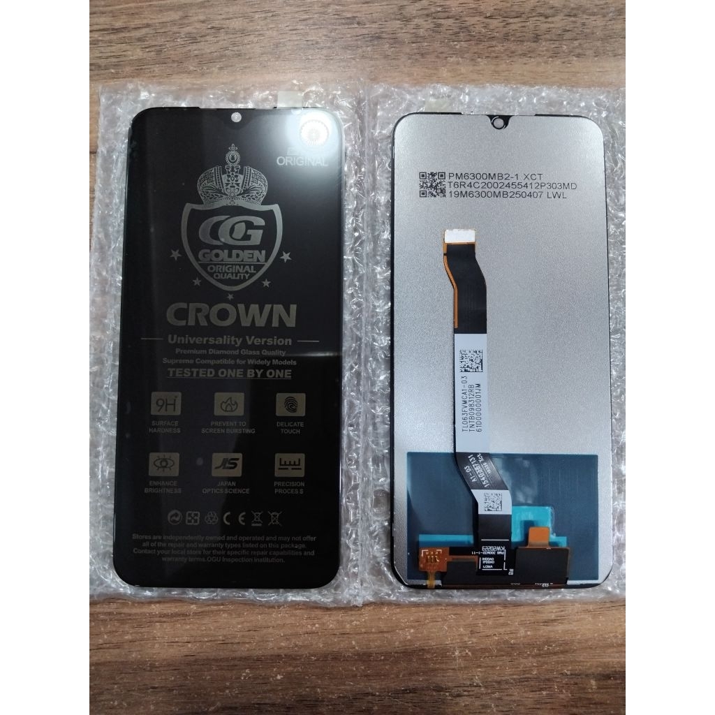 LCD XIAOMI REDMI NOTE 8 HITAM