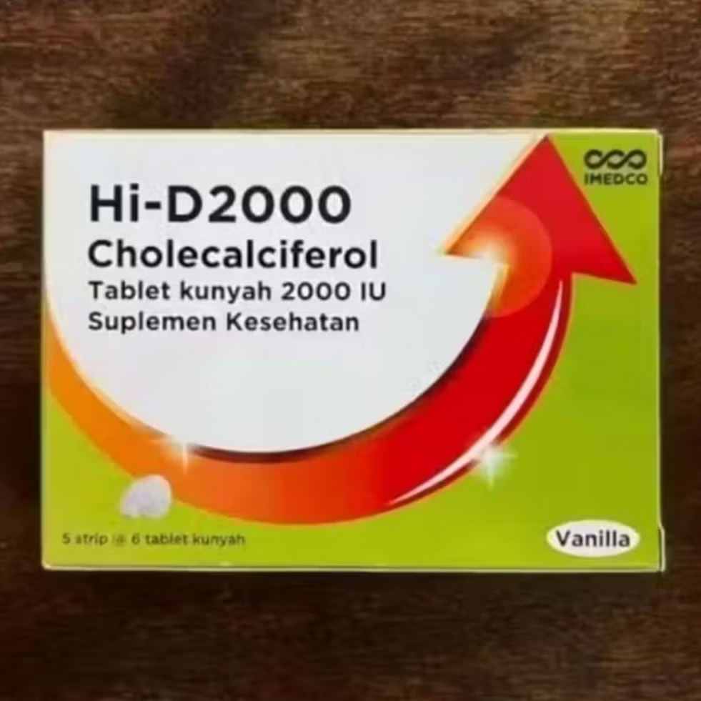 HI-D 2000 BOX 30 TABLET