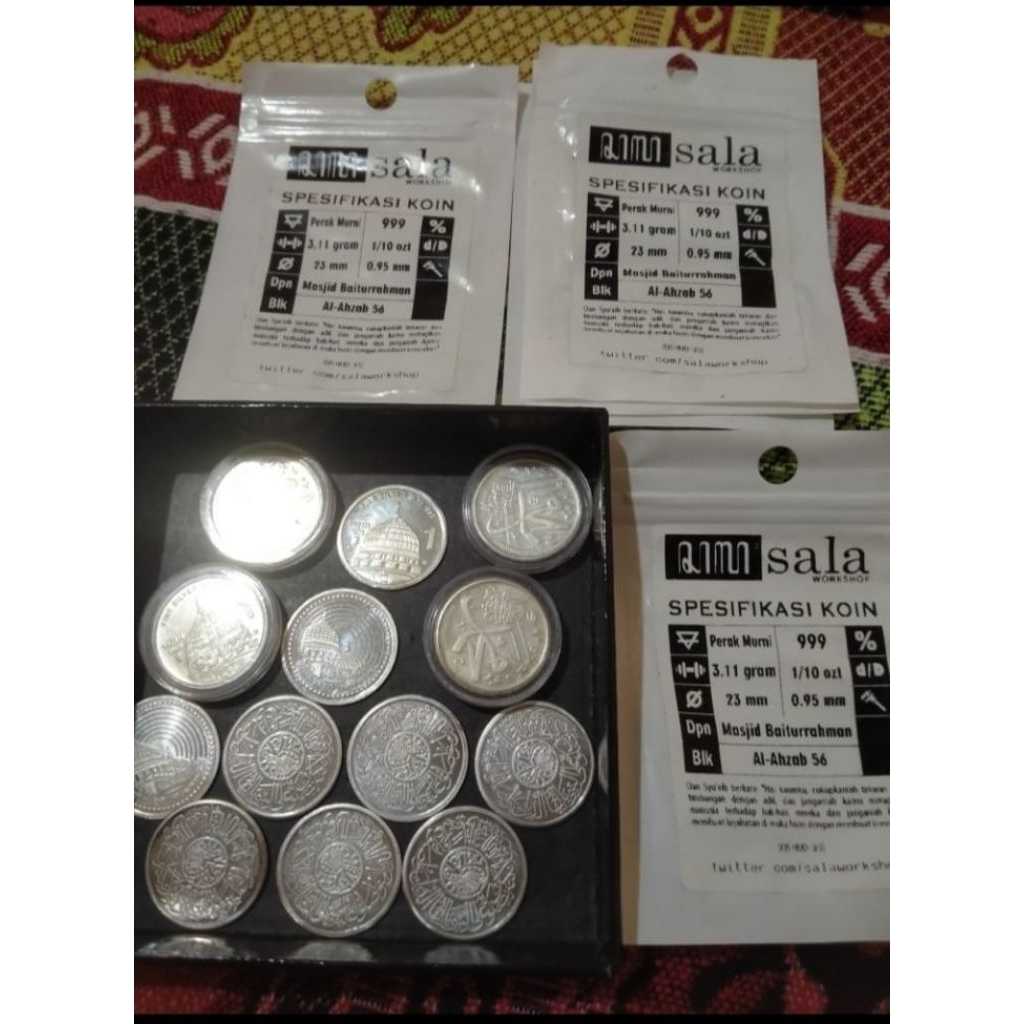 1 Dirham Koin Perak Sala