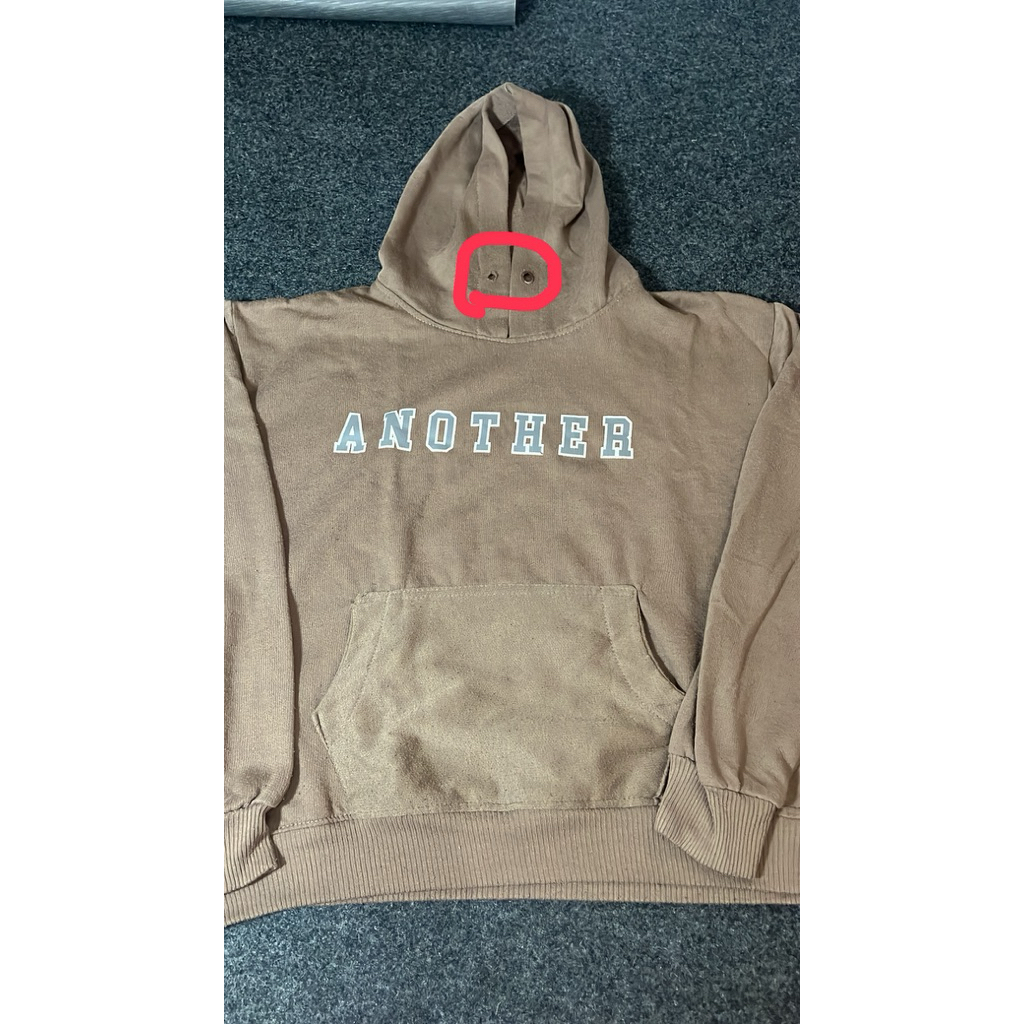 hoodie coklat