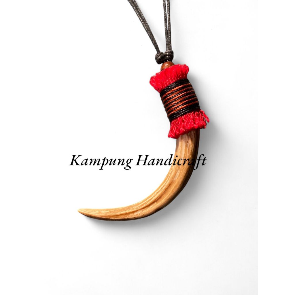 Kalung Taring 12cm Replika