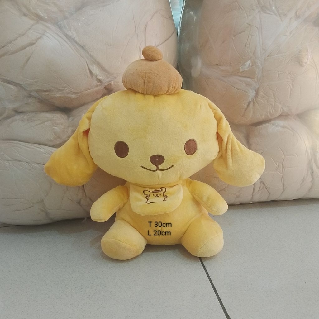 boneka pompom purin