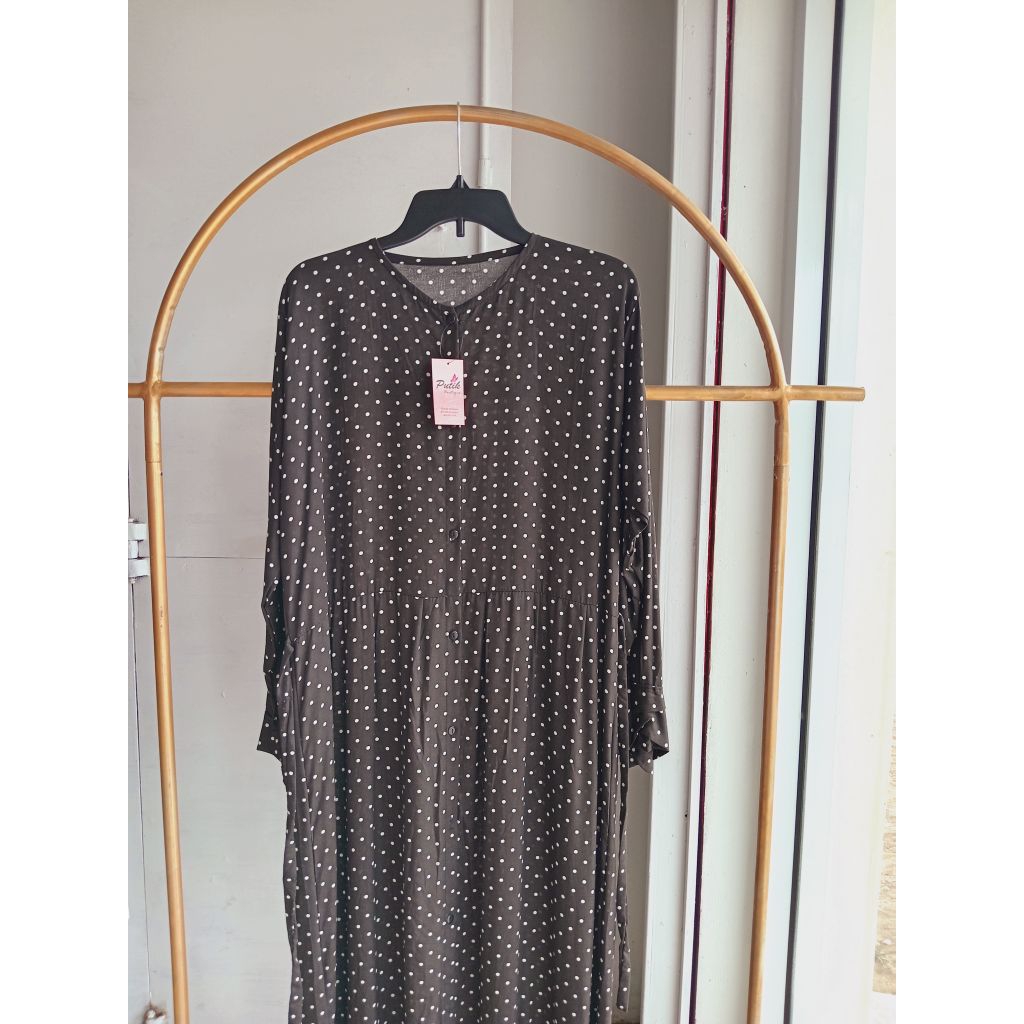Gamis Polkadot Simpel
