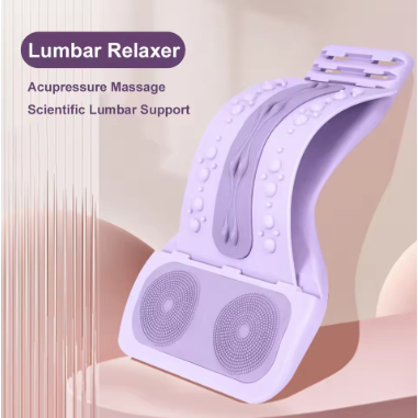 AS Back Stretcher Back Pain Relief Multi Level Back Cracker Board Lower Upper Back Support Herniated Disc Adjustable Back Massager