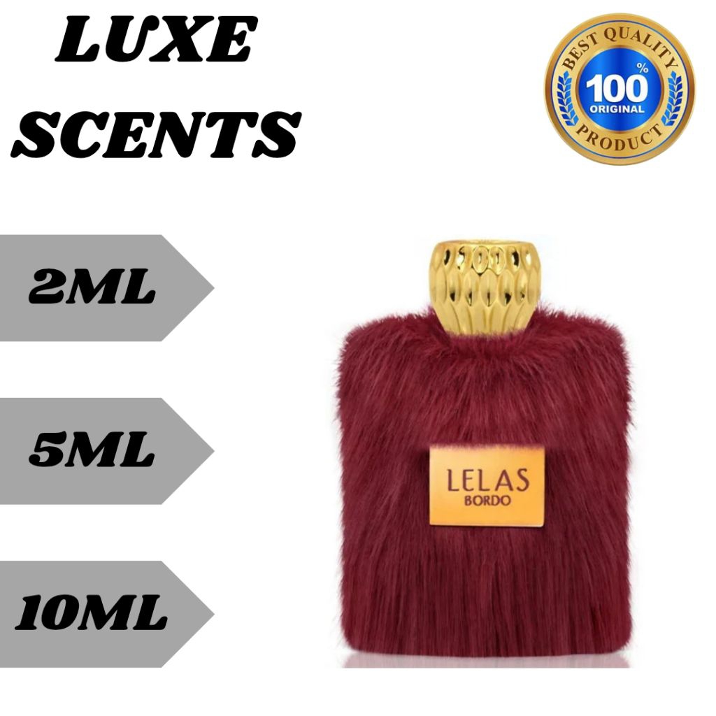 Decant Lelas Bordo 2ml 5ml 10ml