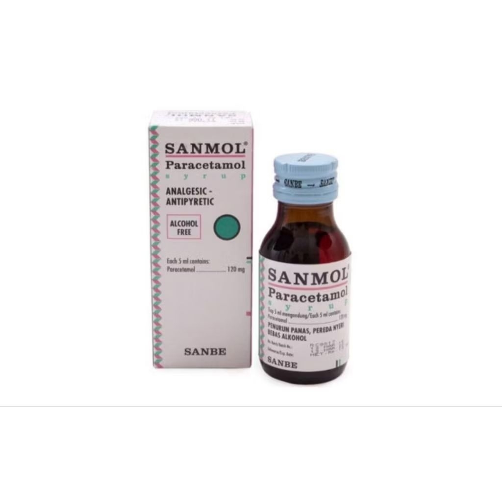 sanmol syr 60 ml