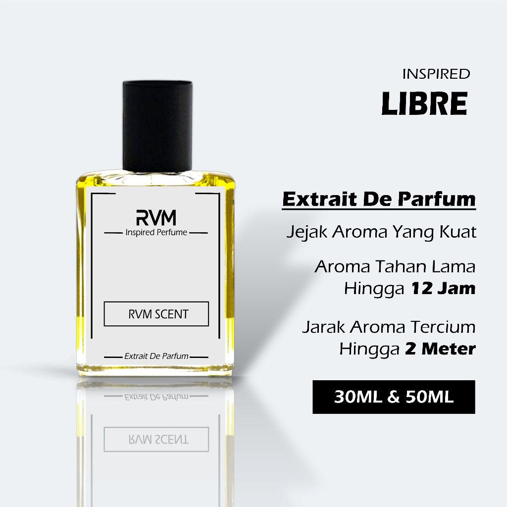 RVM Parfum Inspired Libre Extrait De Parfum Pria Tahan Lama