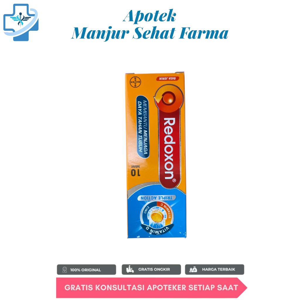 Redoxon effervescent isi 10tablet