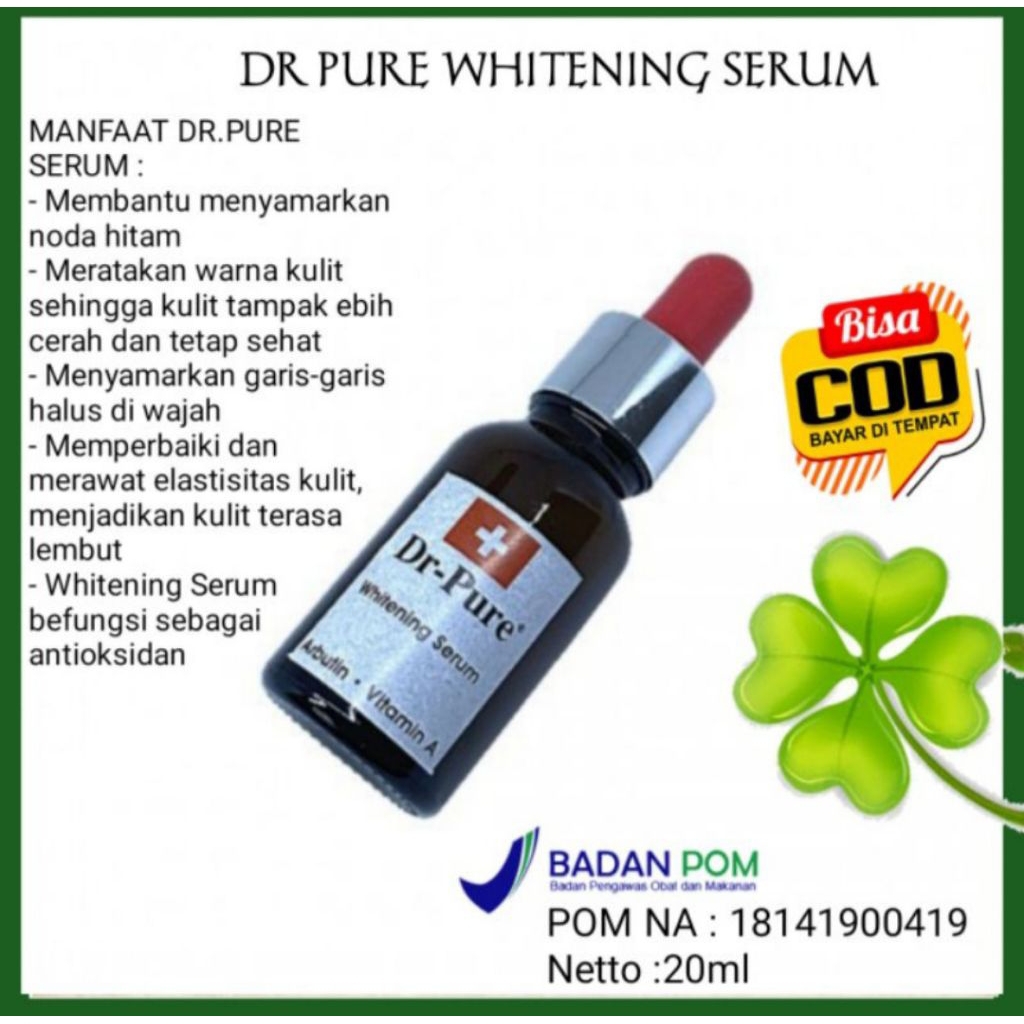 Whitening serum +Dr-Pure 20ml