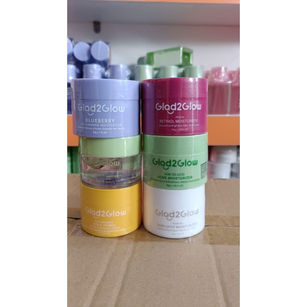 (1pc) Glad2glow moisturizer pelembab (A)