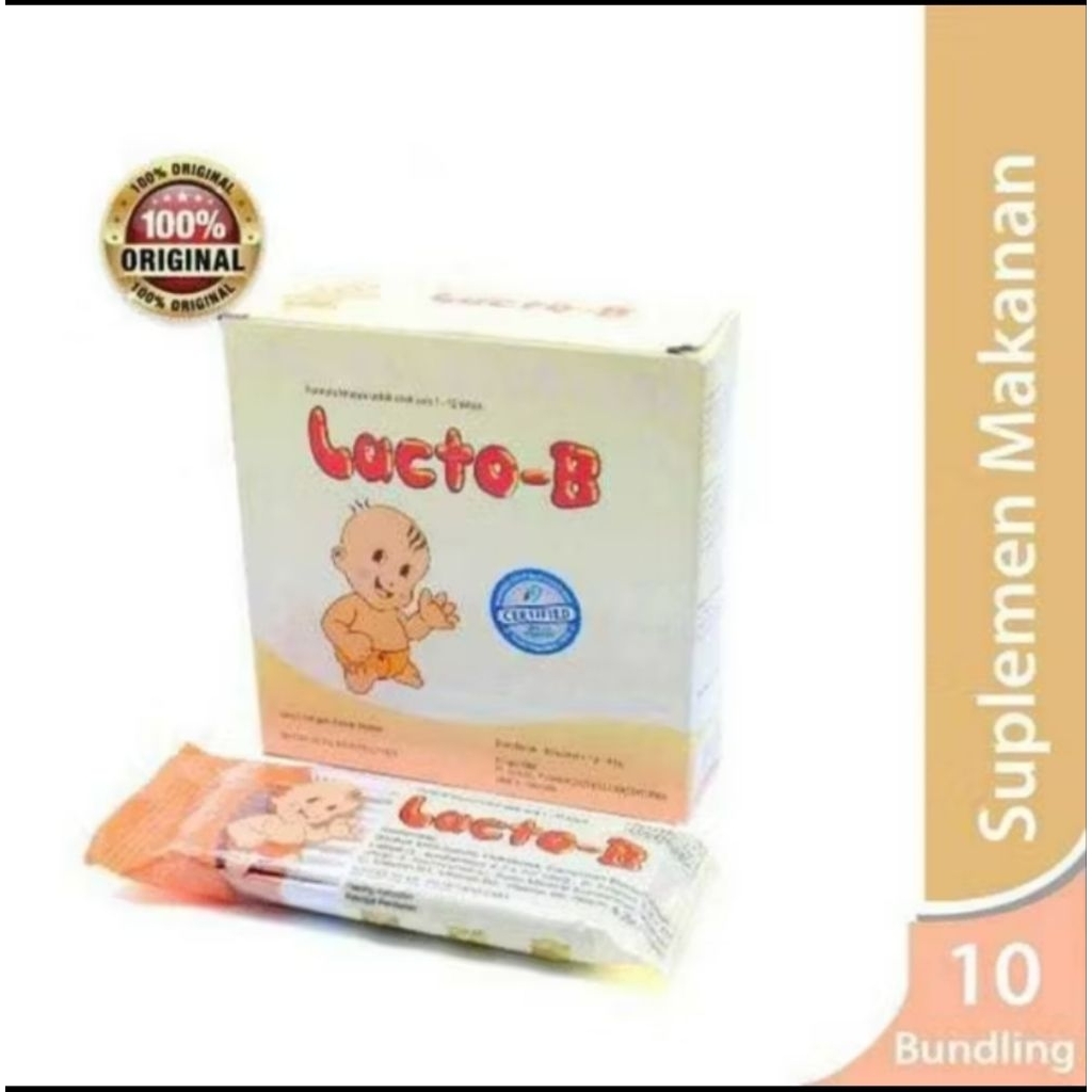 Lacto B Probiotik isi 10 sachet/pack