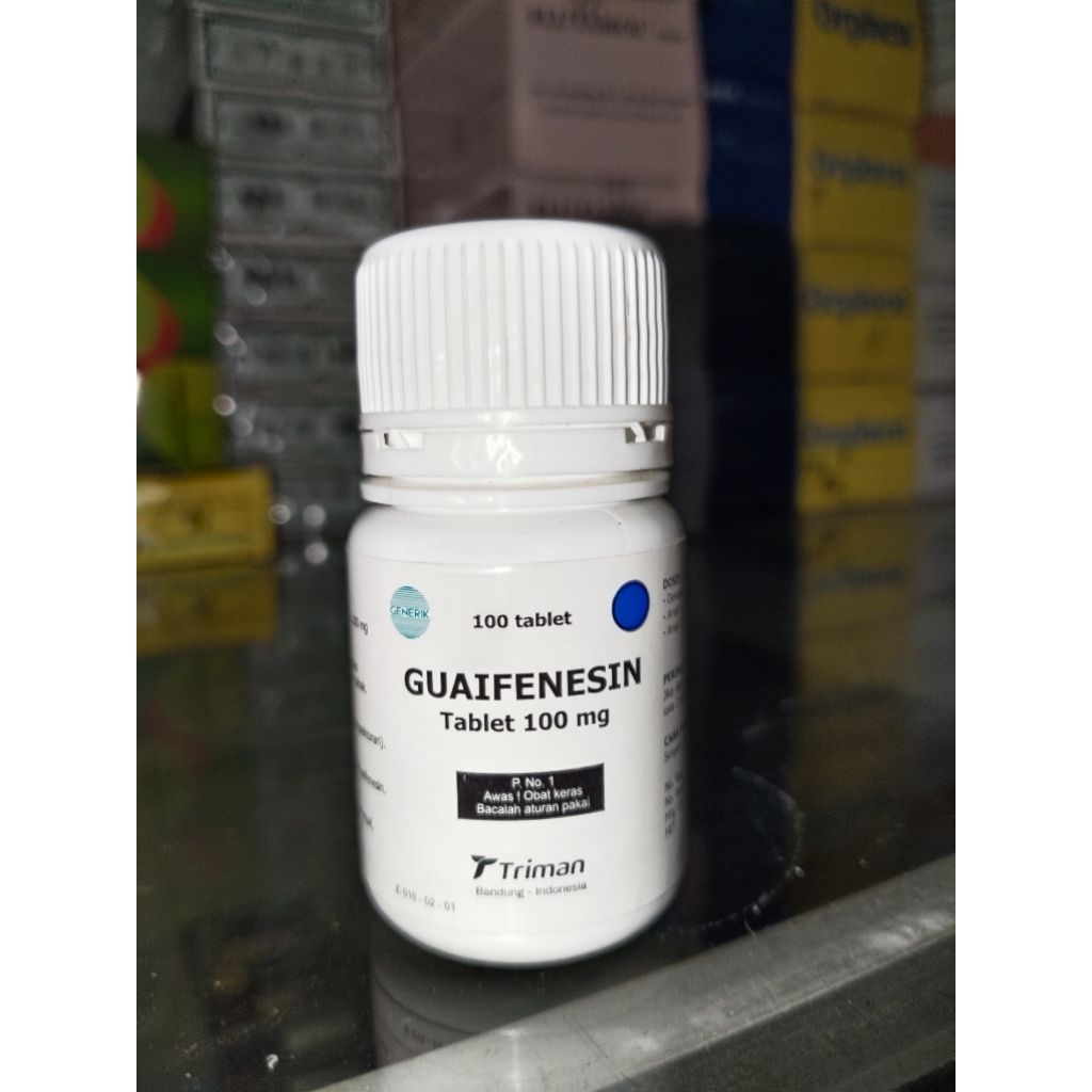 Guaifenesin Pot 100 Tablet