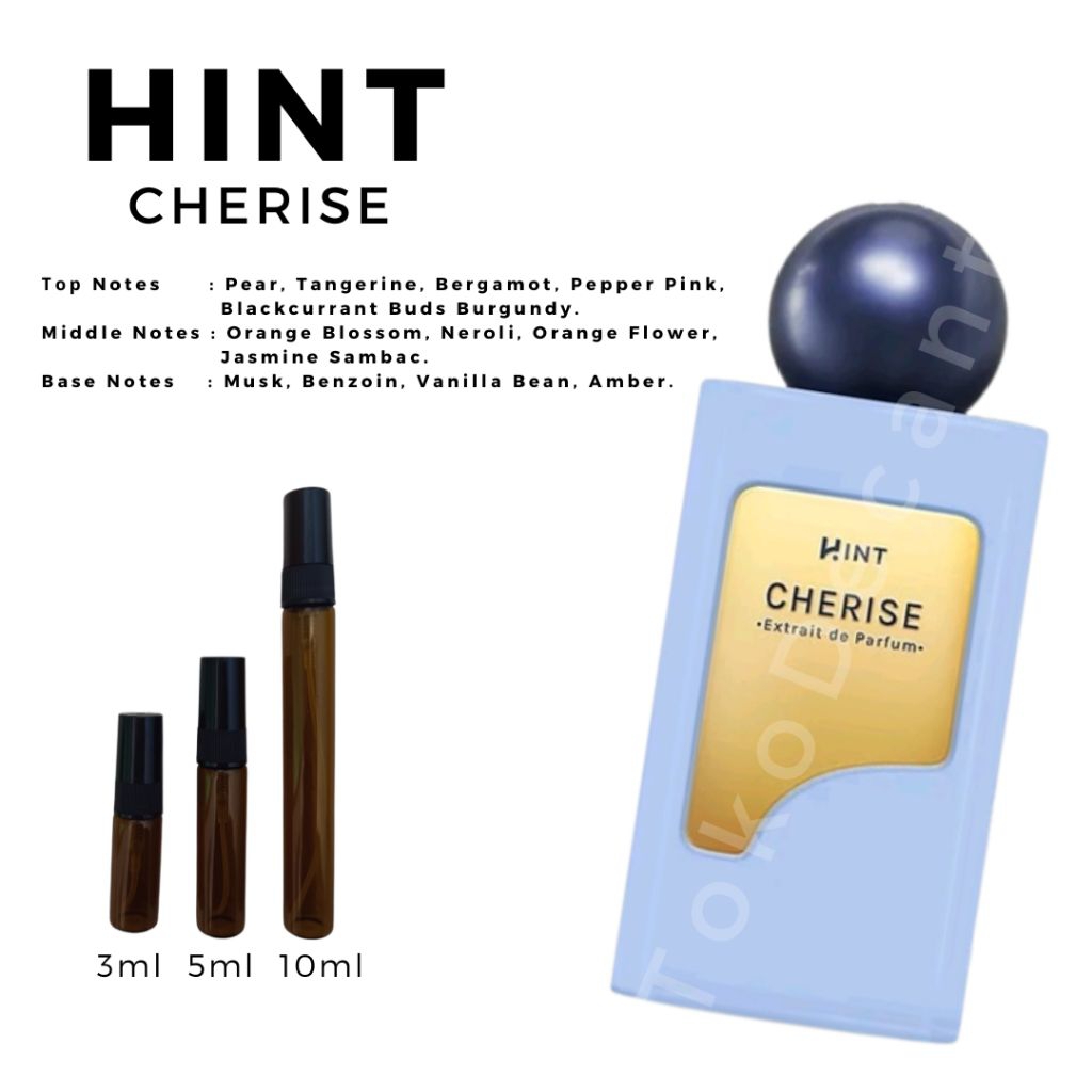 Decant / Vyal HINT - CHERISE