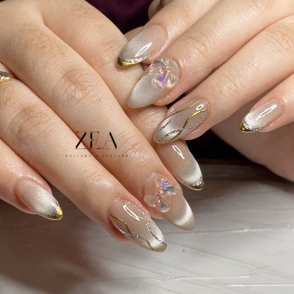 press on/Nailart full design