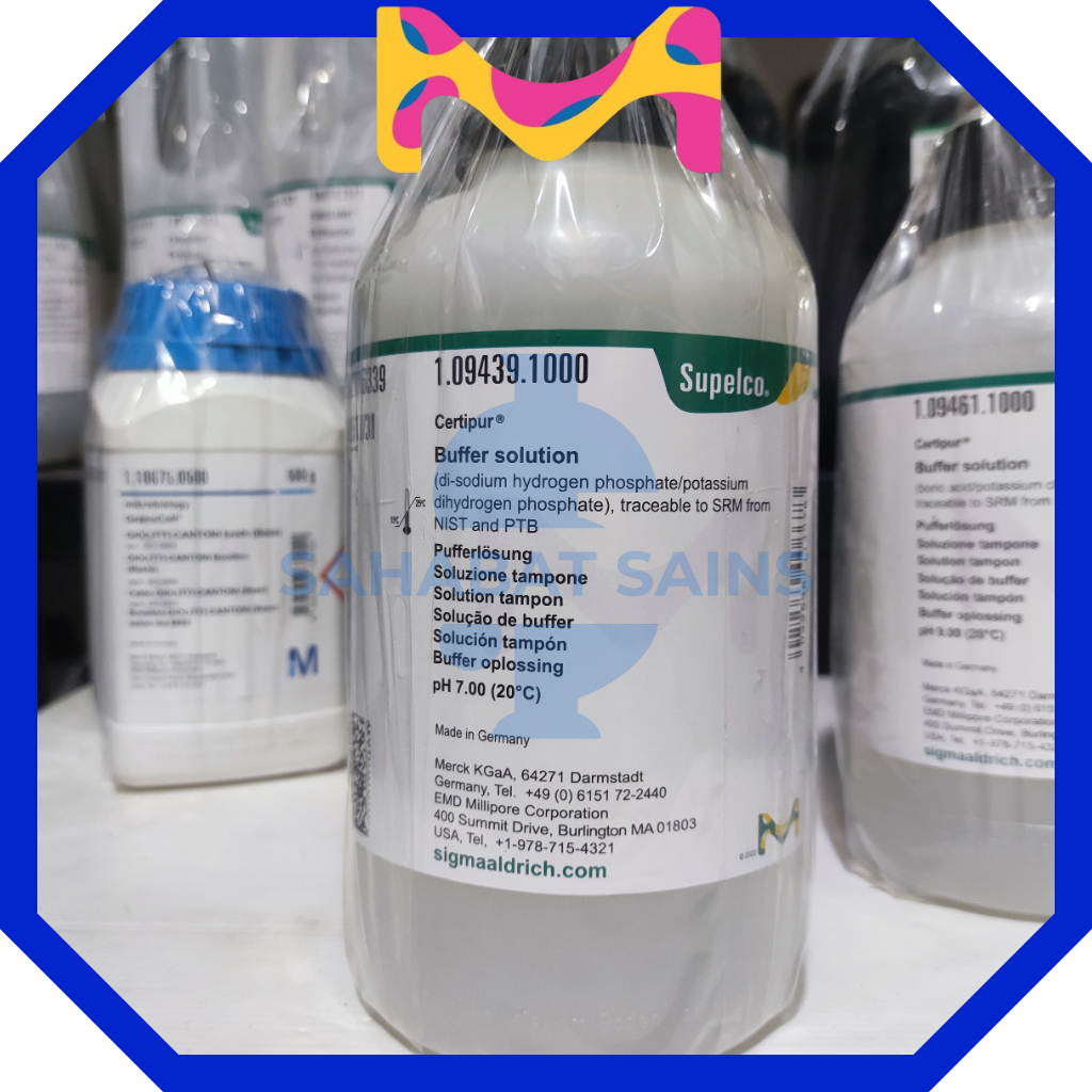 Larutan Bufer ph7 / Buffer Solution pH 7 109439 Repack