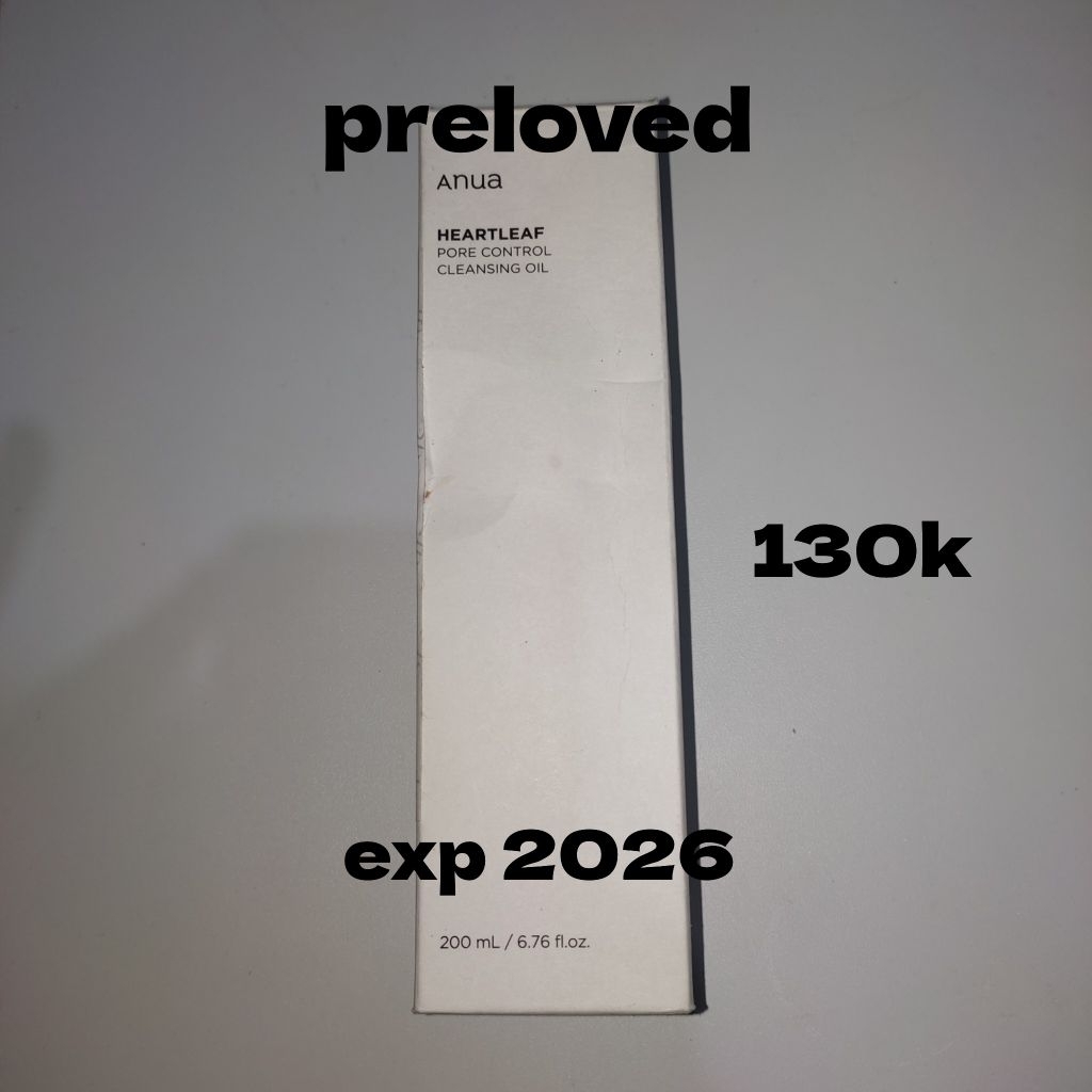 Anua Cleansing Oil