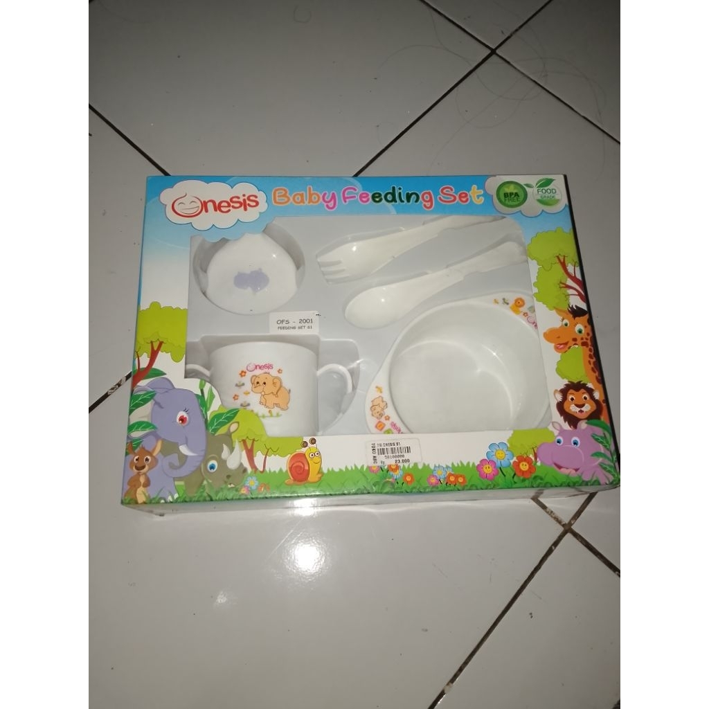 Tempat Makan bayi set