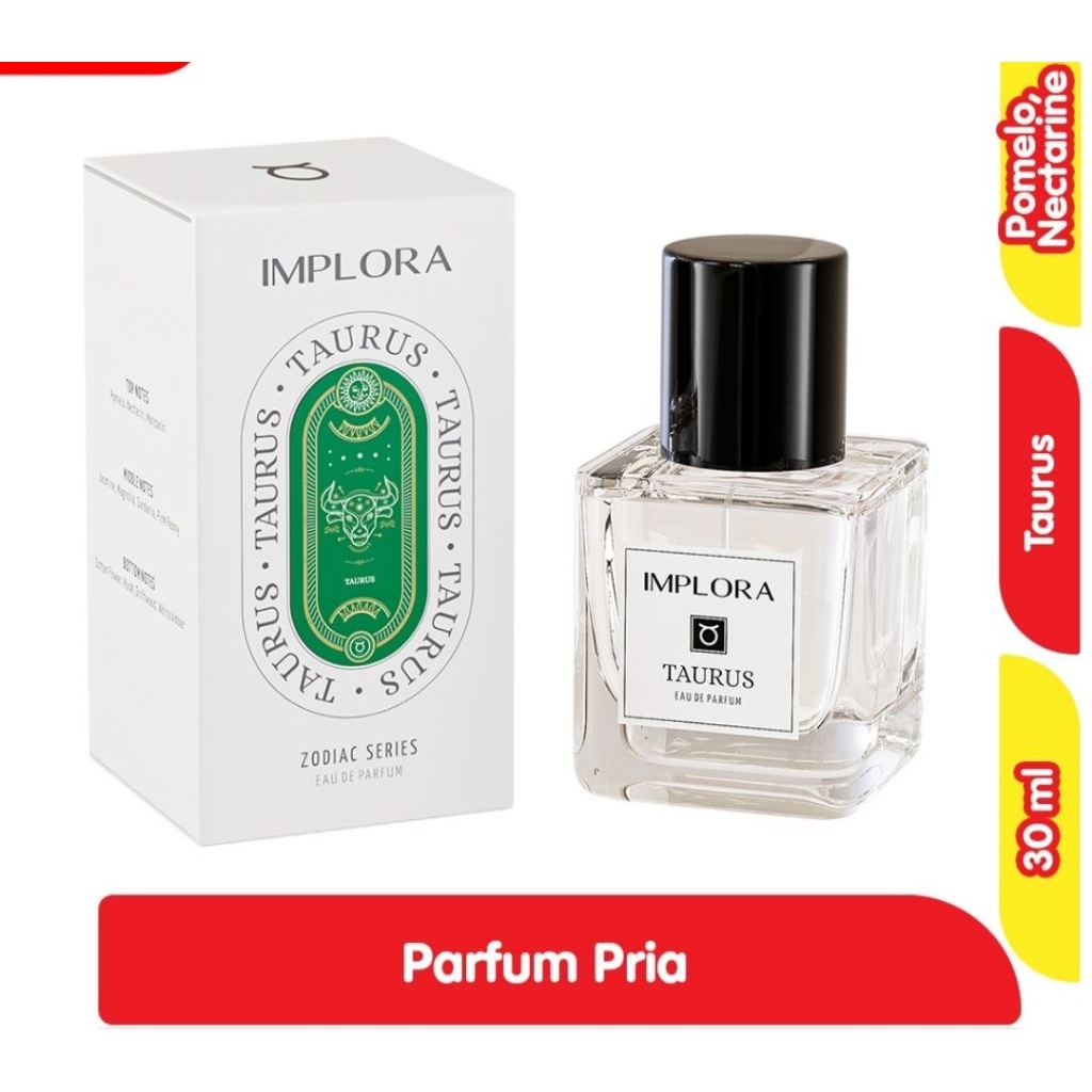 Implora Zodiac Series Parfum Pria Taurus 30ml