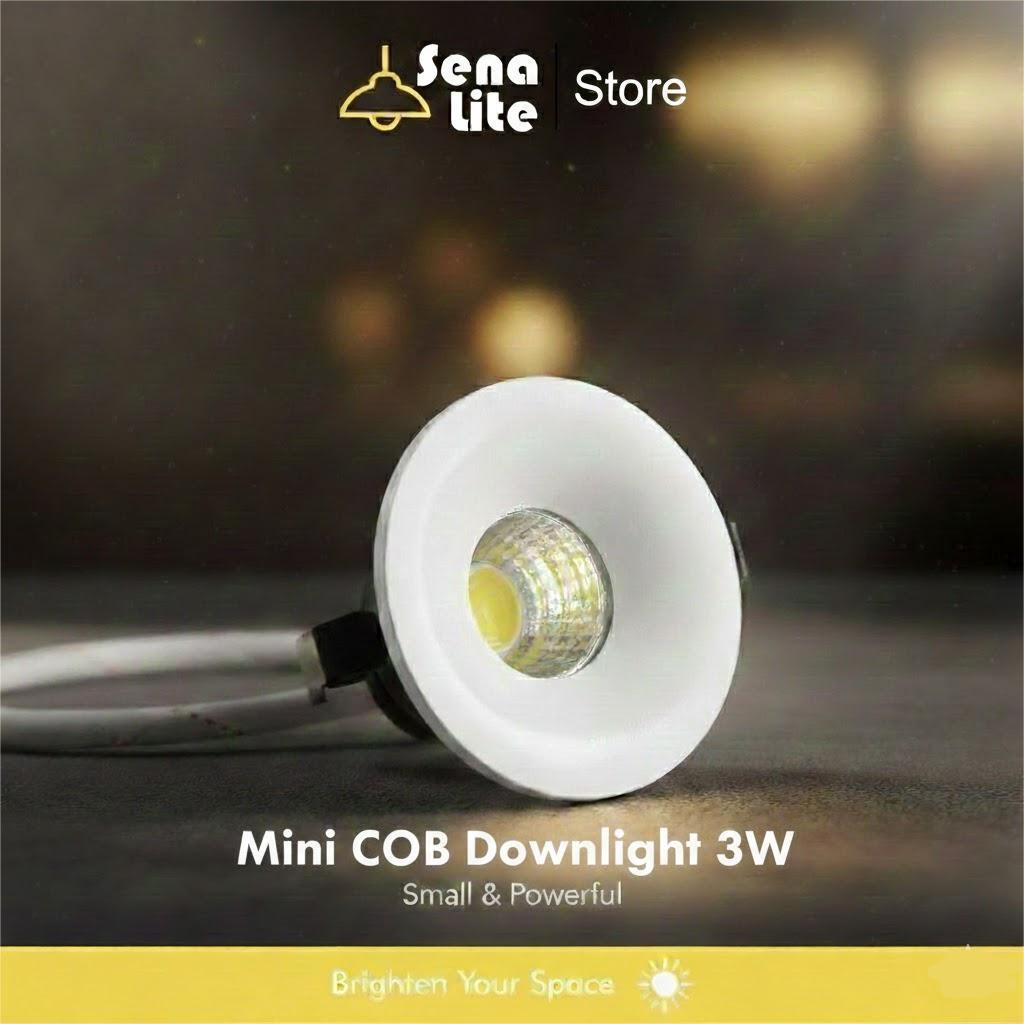 Lampu downlight spotlight LED 3w 3 Watt Mini