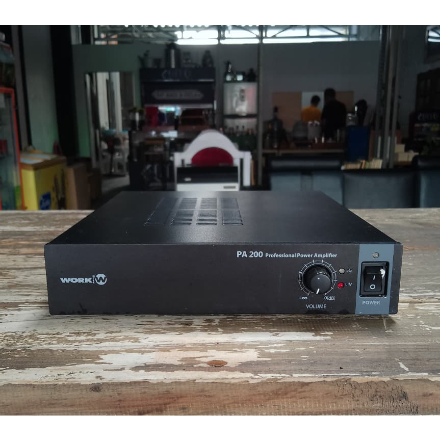WORK PRO – PA 200 Installation Amplifier