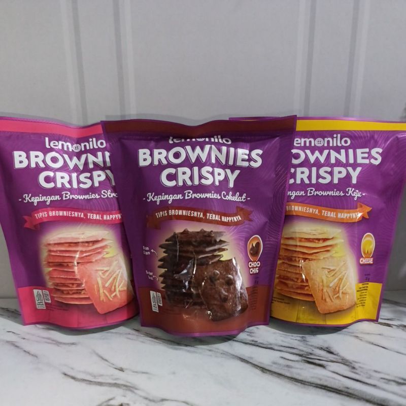 READY Lemonilo Crispy Brownies 35gr