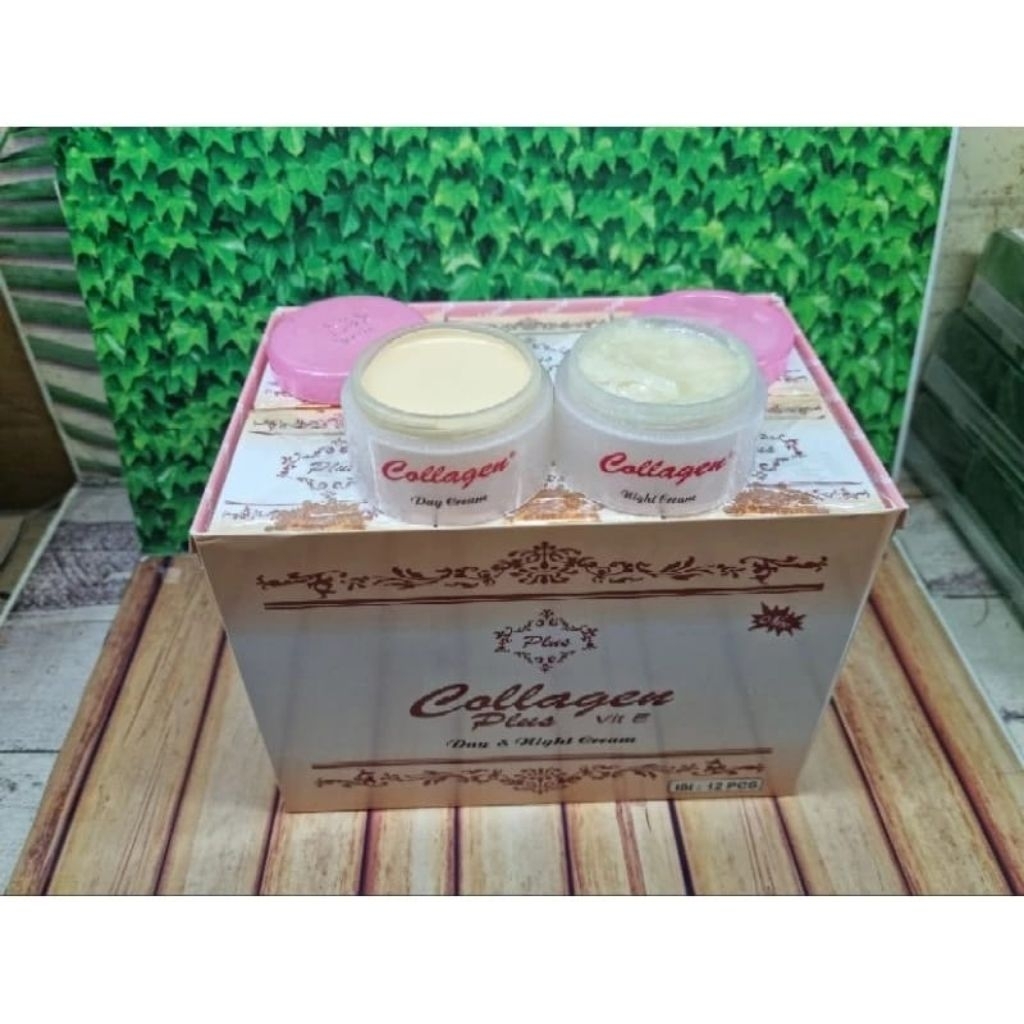 CREAM COLLAGEN SIANG&MALAM PLUS